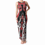 New Zealand Maori Language Week Tank Maxi Dress Mo Ake Tonu Te Reo