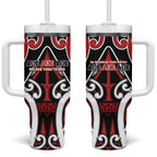New Zealand Maori Language Week Tumbler With Handle Mo Ake Tonu Te Reo
