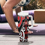 New Zealand Maori Language Week Tumbler With Handle Mo Ake Tonu Te Reo