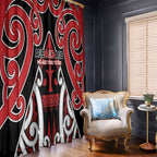 New Zealand Maori Language Week Window Curtain Mo Ake Tonu Te Reo