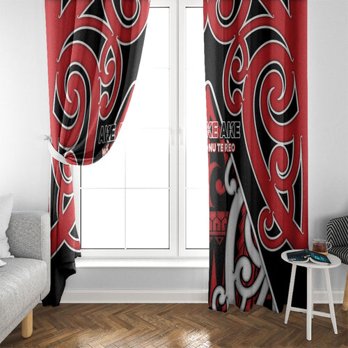 New Zealand Maori Language Week Window Curtain Mo Ake Tonu Te Reo