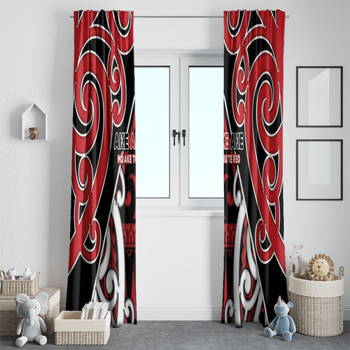New Zealand Maori Language Week Window Curtain Mo Ake Tonu Te Reo