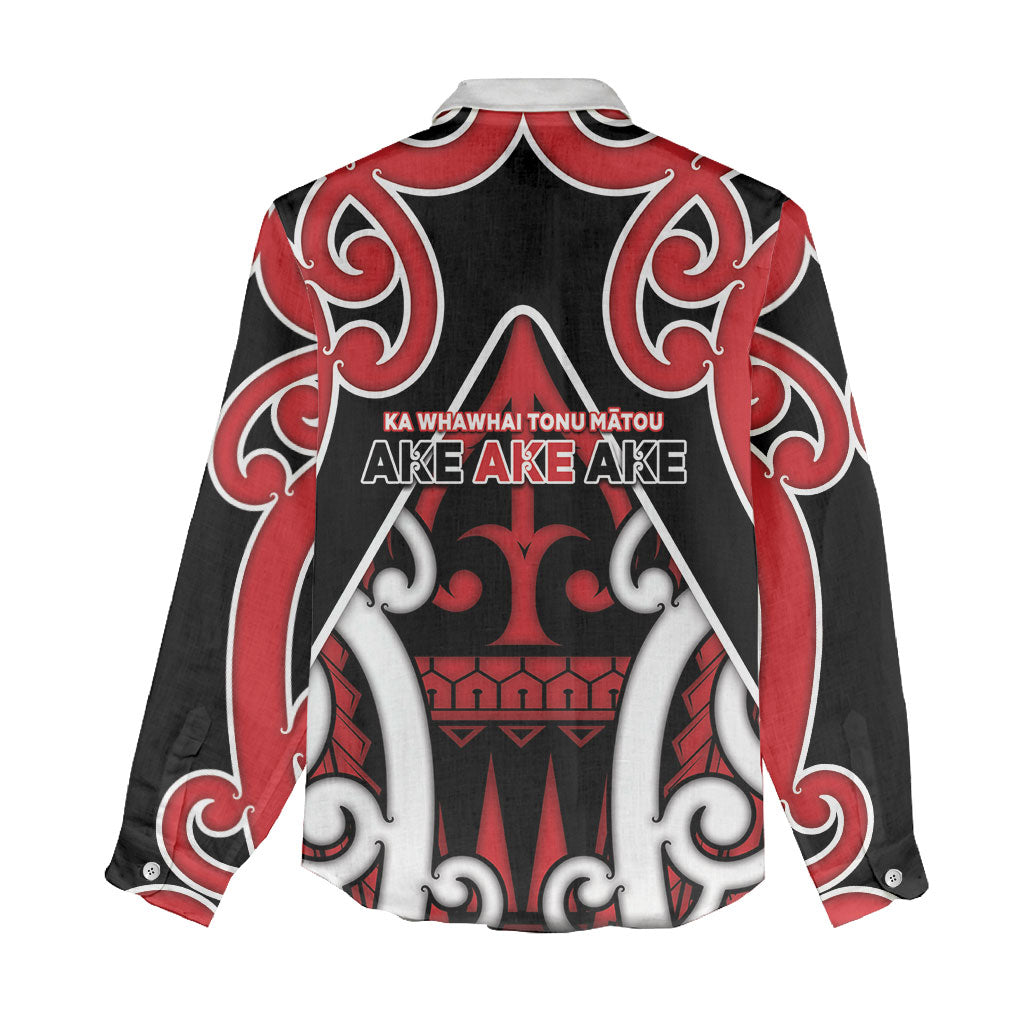 New Zealand Maori Language Week Women Casual Shirt Mo Ake Tonu Te Reo