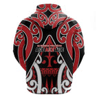 New Zealand Maori Language Week Zip Hoodie Mo Ake Tonu Te Reo