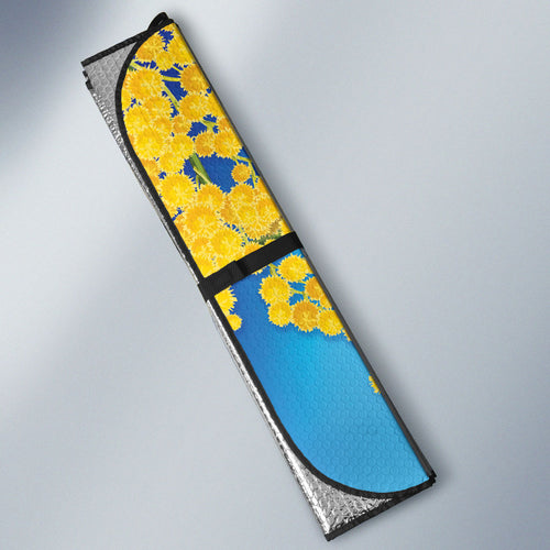 Happy Australia Flag Day Auto Sun Shade Aussie Animals Grunge Style