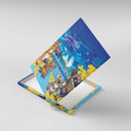 Happy Australia Flag Day Canvas Wall Art Aussie Animals Grunge Style