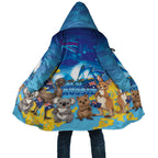 Happy Australia Flag Day Cloak Aussie Animals Grunge Style