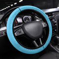 Happy Australia Flag Day Steering Wheel Cover Aussie Animals Grunge Style