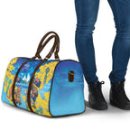 Happy Australia Flag Day Travel Bag Aussie Animals Grunge Style