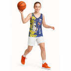 Australia Cockatoo Basketball Jersey Aussie Flag With Golden Wattle