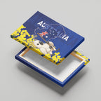 Australia Cockatoo Canvas Wall Art Aussie Flag With Golden Wattle