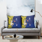 Australia Cockatoo Pillow Cover Aussie Flag With Golden Wattle