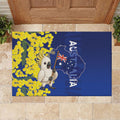 Australia Cockatoo Rubber Doormat Aussie Flag With Golden Wattle