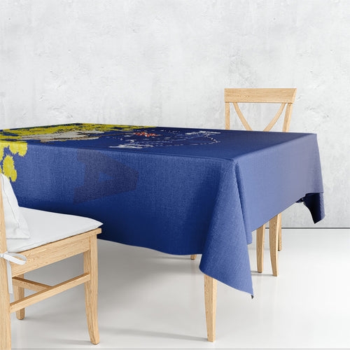 Australia Cockatoo Tablecloth Aussie Flag With Golden Wattle