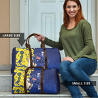 Australia Cockatoo Travel Bag Aussie Flag With Golden Wattle