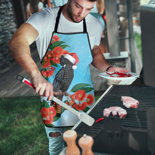 Australia Cockatoo Festive Christmas Apron