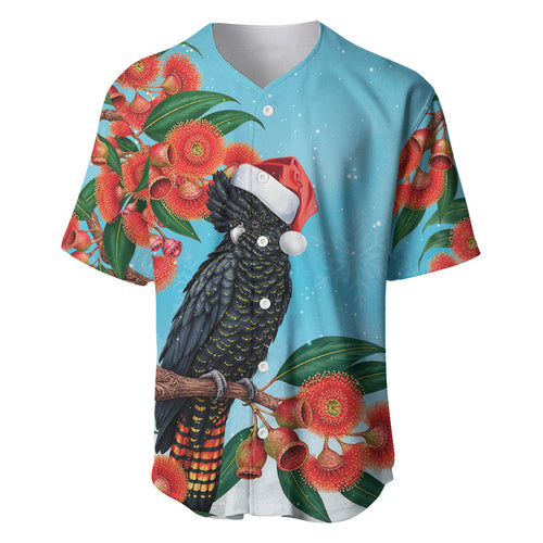 Australia Cockatoo Festive Christmas Baseball Jersey