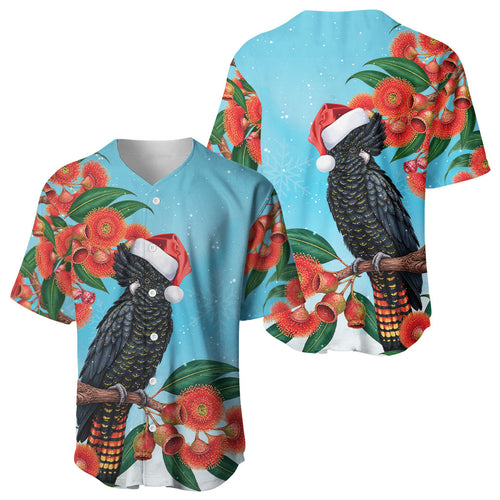 Australia Cockatoo Festive Christmas Baseball Jersey