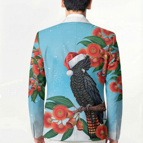 Australia Cockatoo Festive Christmas Blazer
