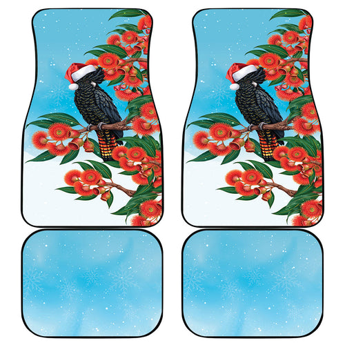 Australia Cockatoo Festive Christmas Car Mats