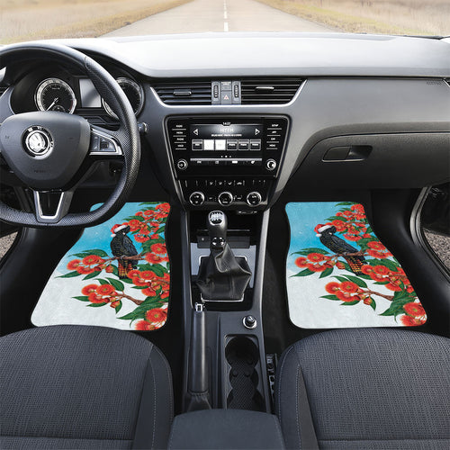 Australia Cockatoo Festive Christmas Car Mats