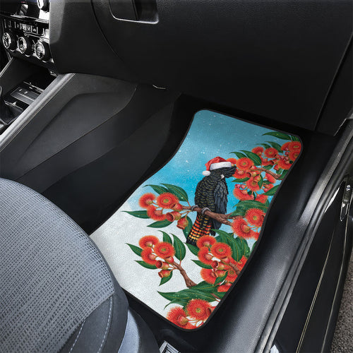 Australia Cockatoo Festive Christmas Car Mats