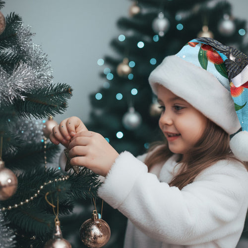 Australia Cockatoo Festive Christmas Santa Hat
