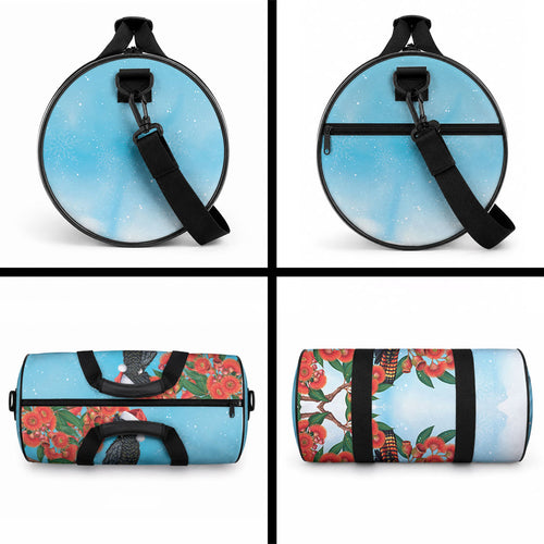Australia Cockatoo Festive Christmas Duffle Bag