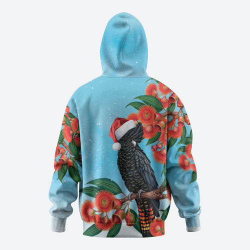 Australia Cockatoo Festive Christmas Hoodie
