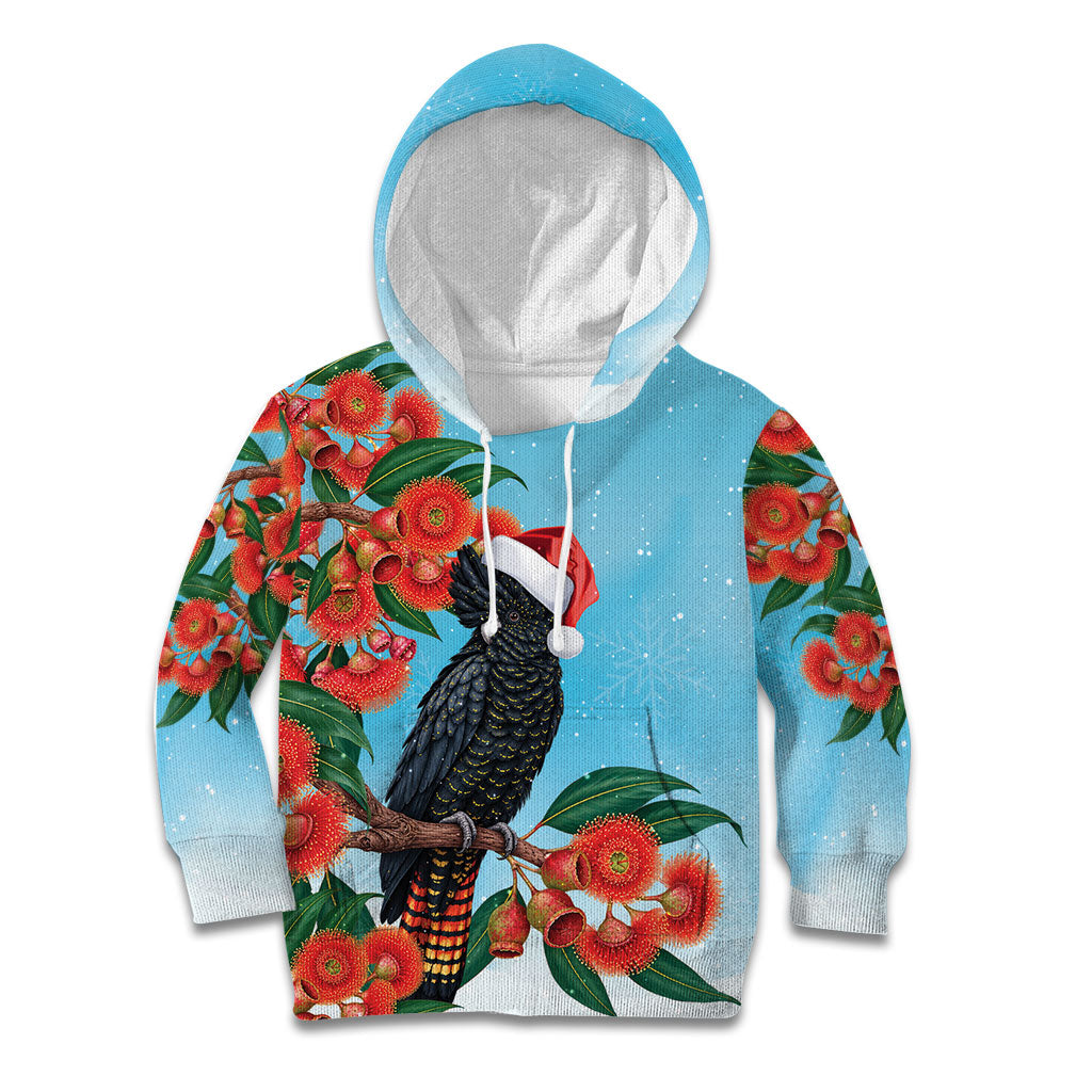Australia Cockatoo Festive Christmas Kid Hoodie