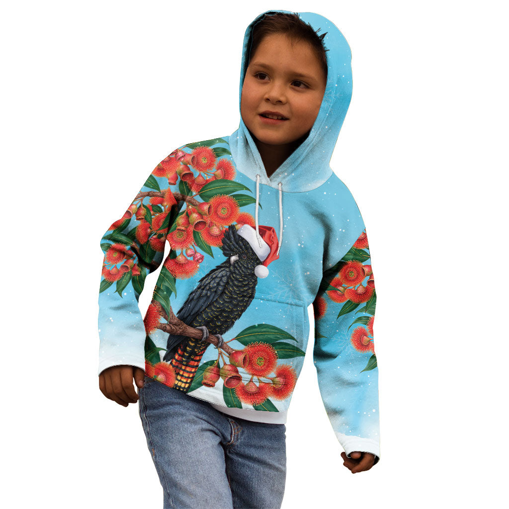 Australia Cockatoo Festive Christmas Kid Hoodie