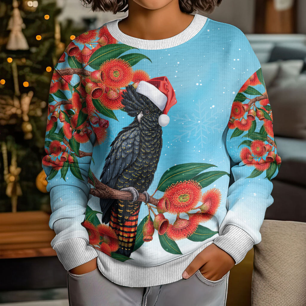 Australia Cockatoo Festive Christmas Kid Ugly Christmas Sweater