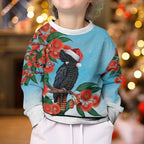 Australia Cockatoo Festive Christmas Kid Ugly Christmas Sweater