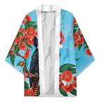 Australia Cockatoo Festive Christmas Kimono