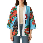 Australia Cockatoo Festive Christmas Kimono