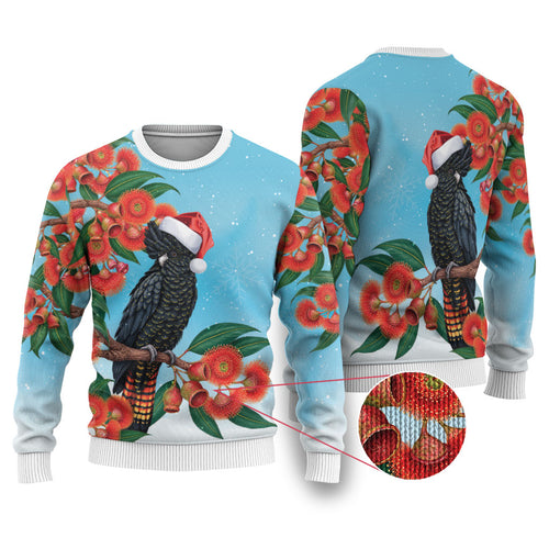 Australia Cockatoo Festive Christmas Ugly Christmas Sweater