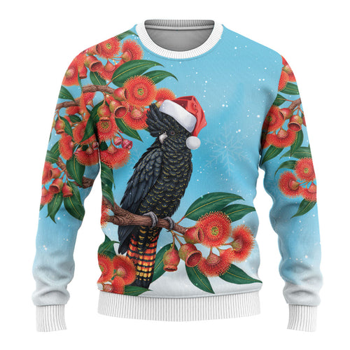 Australia Cockatoo Festive Christmas Ugly Christmas Sweater