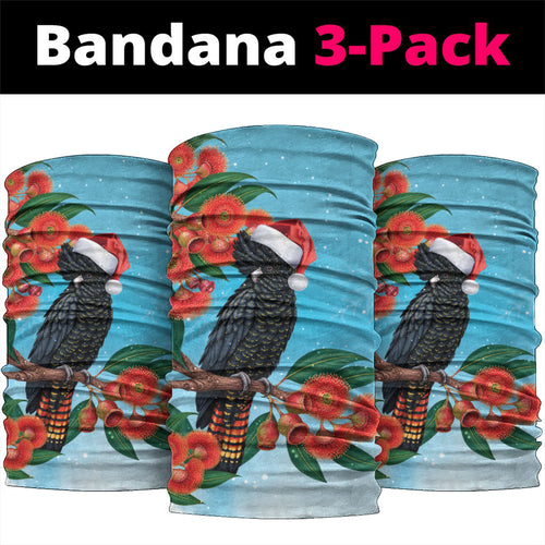 Australia Cockatoo Festive Christmas Neck Gaiter