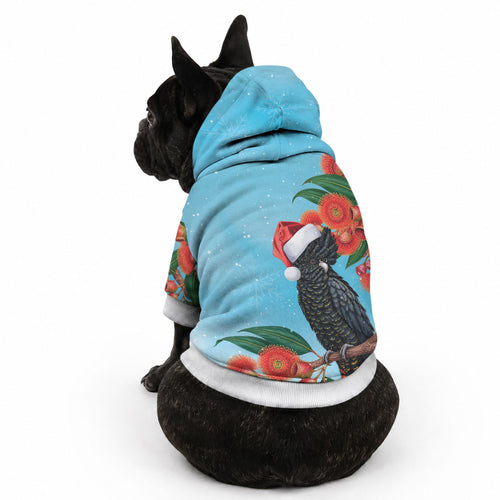 Australia Cockatoo Festive Christmas Pet Hoodie