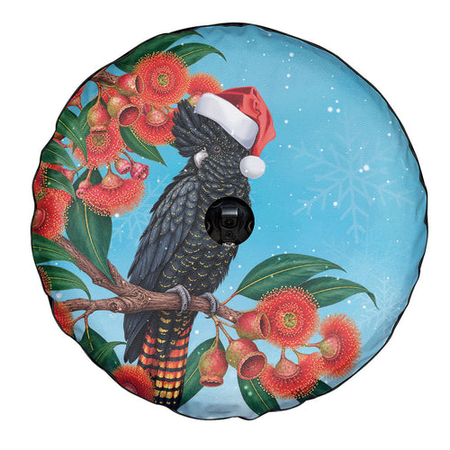 Australia Cockatoo Festive Christmas Spare Tire Cover