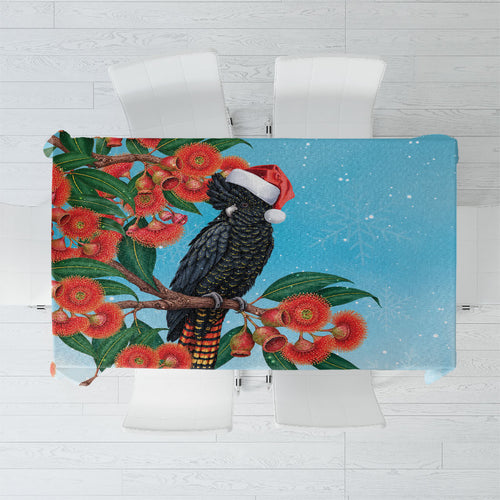 Australia Cockatoo Festive Christmas Tablecloth