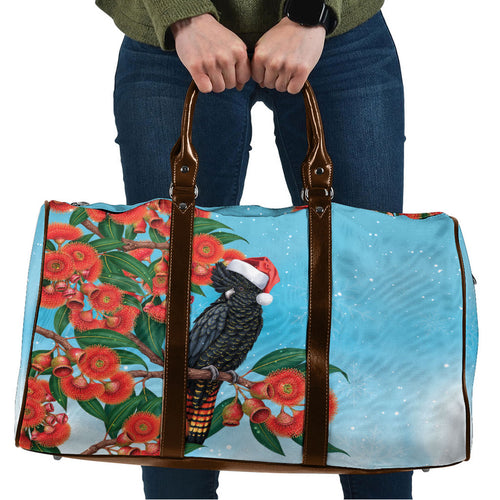 Australia Cockatoo Festive Christmas Travel Bag