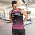 Custom New Zealand Women Cricket Men Tank Top Pink Simple Style