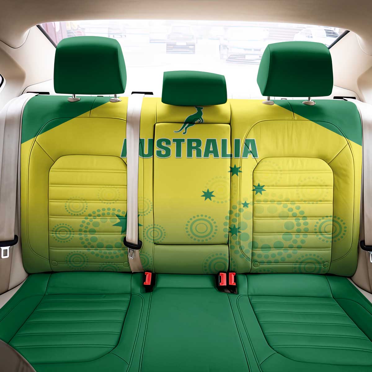 Australia Cricket Back Car Seat Cover Go Champions Aussies