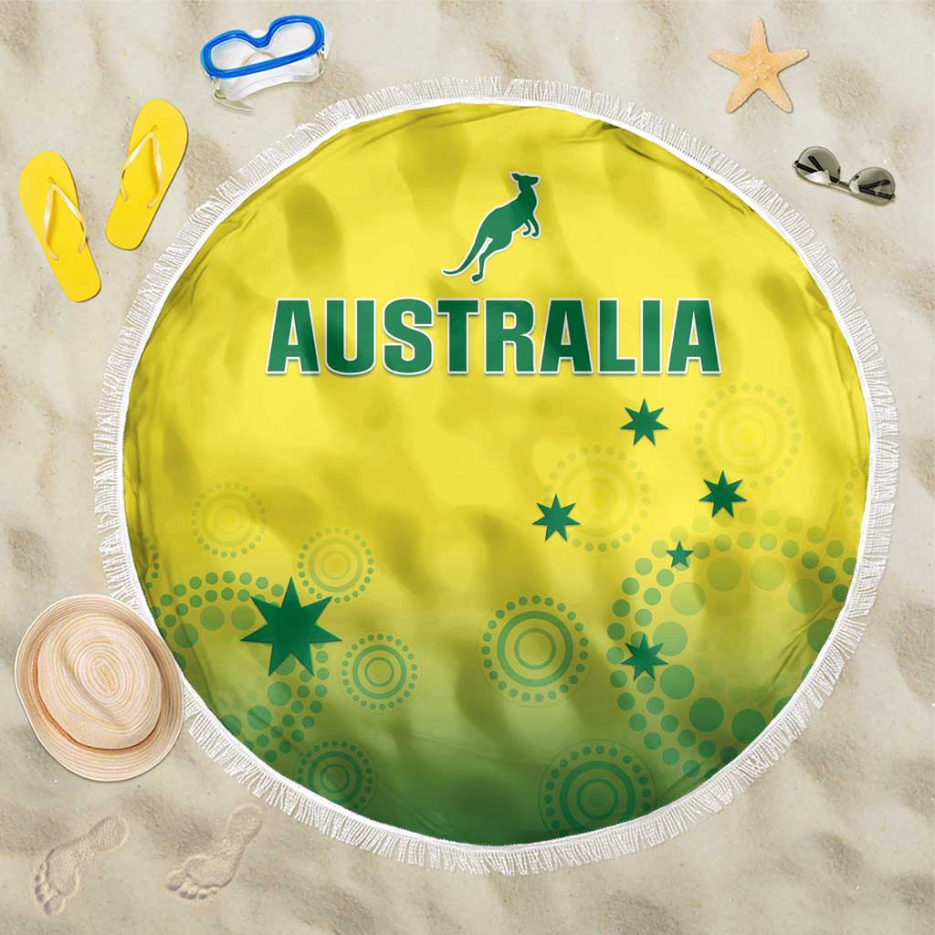 Australia Cricket Beach Blanket Go Champions Aussies