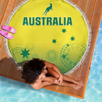 Australia Cricket Beach Blanket Go Champions Aussies