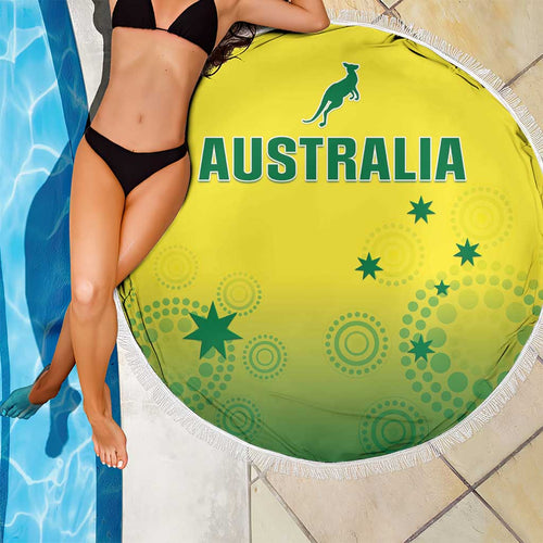 Australia Cricket Beach Blanket Go Champions Aussies