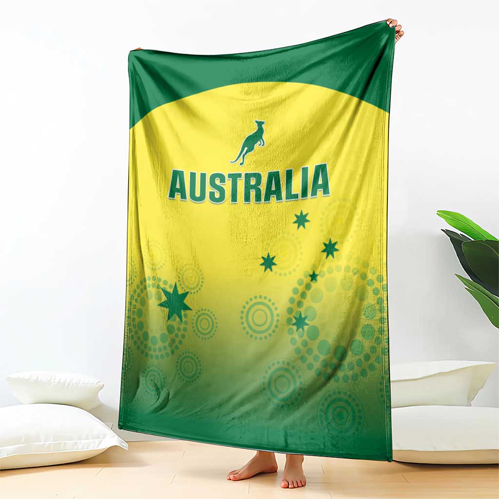 Australia Cricket Blanket Go Champions Aussies