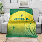 Australia Cricket Blanket Go Champions Aussies