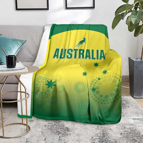 Australia Cricket Blanket Go Champions Aussies